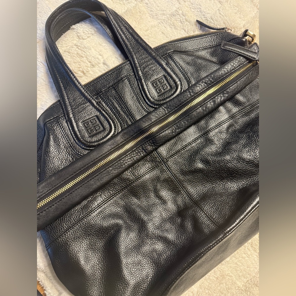 Givenchy Black Leather Tote Bag - Picture 7 of 9